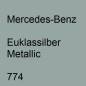 Preview: Mercedes-Benz, Euklassilber Metallic, 774.